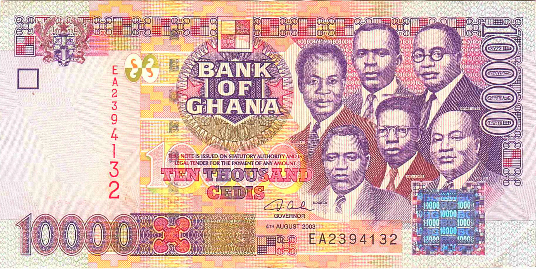 Ghana 10000 2006 EF P-35/b